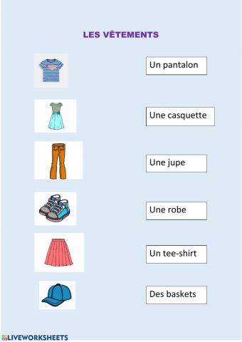 Les vêtements
