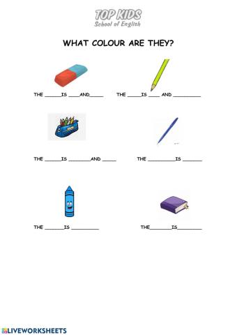 School Objects 1