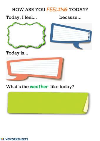 How are you feeling today