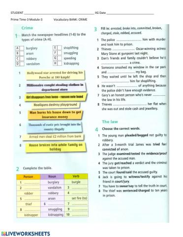 Prime time-3 module-3,3b