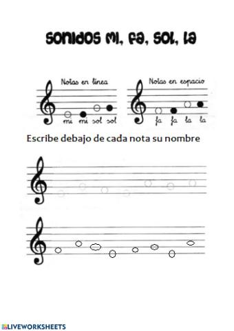 Mi,fa, sol, la