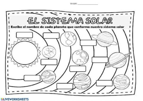 Planetas sistema solar