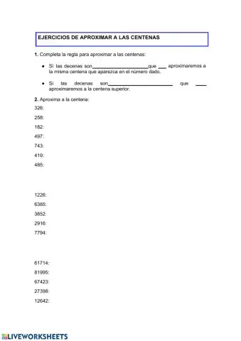 Aproxima a la centena