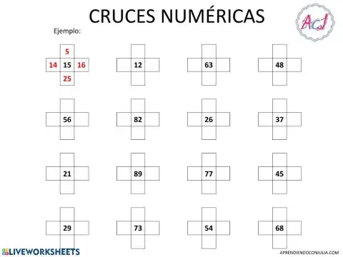 Cruces numéricas