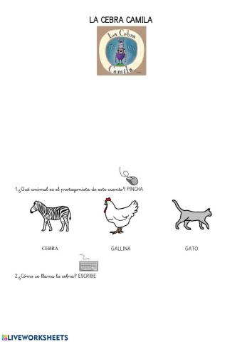 Comprensión lectora cuento