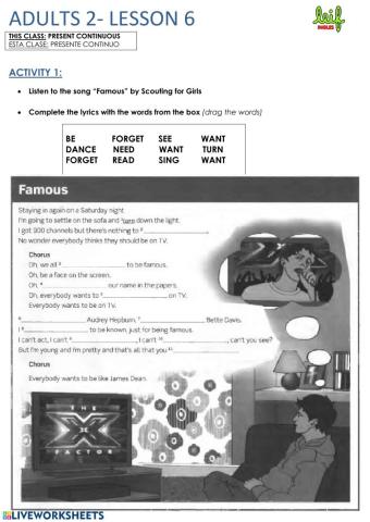 Adults 2- lesson 6