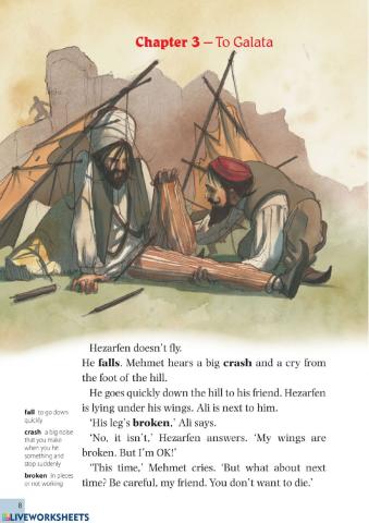 The first flying man