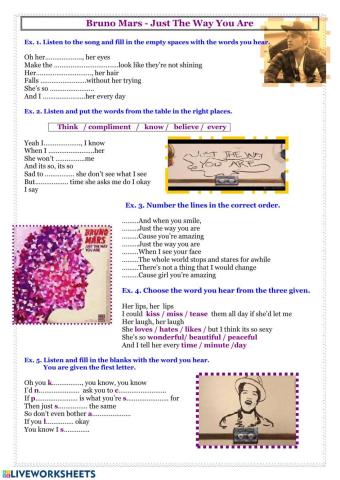 Just the way you are