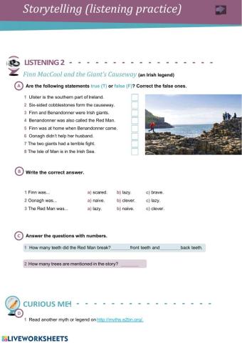 Finn MacCool and the Giant’s Causeway