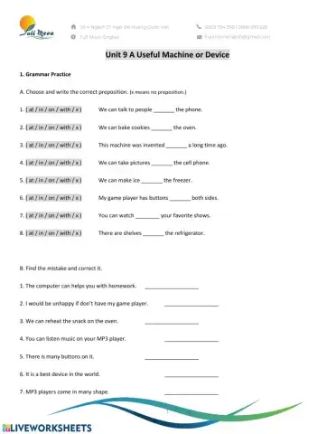 Unit 9-A useful device