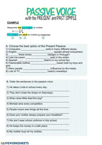 Present passive voice