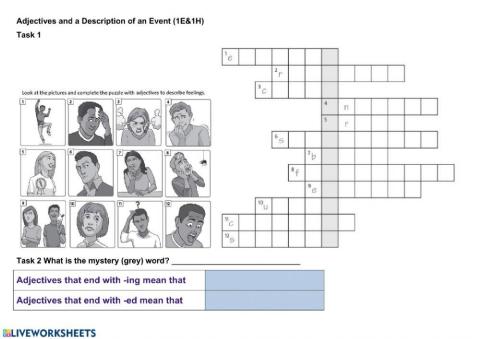 Emotional Description of an Event