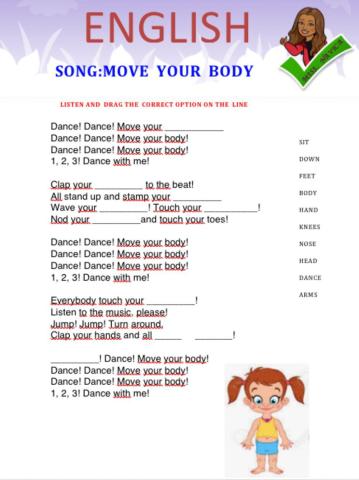 Song: Move  your  Body
