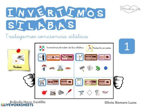 Invertir silabas