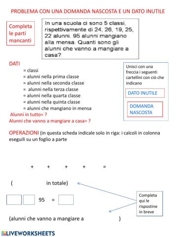 Problema con una domanda nascosta