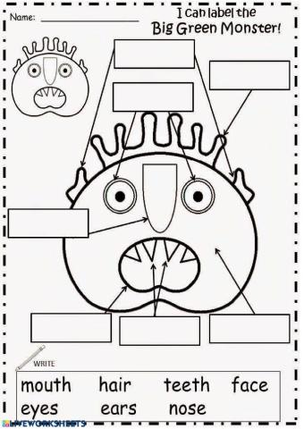 Go away big green monster