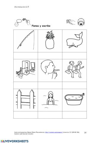 Discriminación ñ o ll