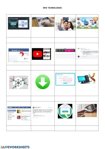 New technologies - activities