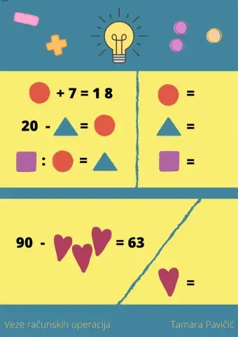 Veze računskih radnji