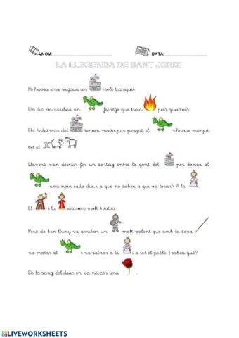 Llegenda de sant jordi