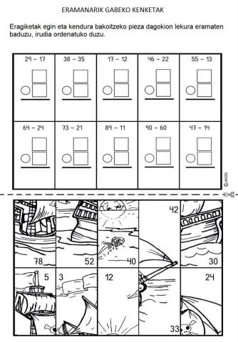Bi zifretako eramanik gabeko batuketak 2