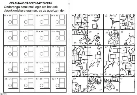 Bi zifretako eramanik gabeko batuketak3