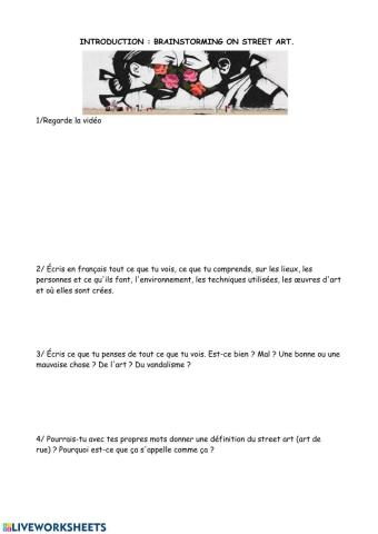 Introduction to Street Art