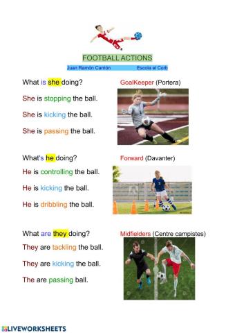 Football actions