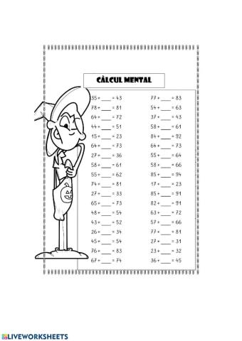 Càlcul Mental