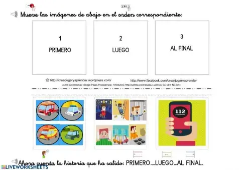 Secuencia temporal LLAMAR 112