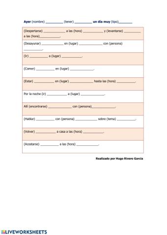 A2 El día de Fulano