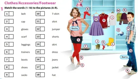 RightOn 1module 5c,clothes