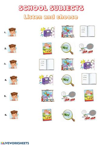 School subjects f&f2