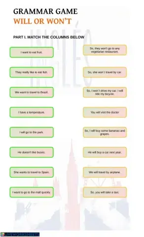 Future simple - will or won't