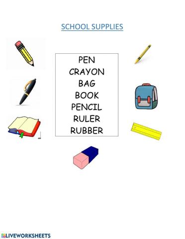 School Supplies
