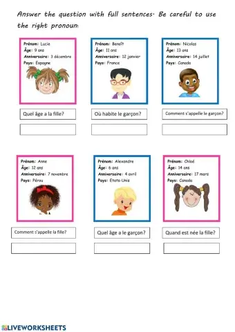 Pronouns-identity-présenter quelqu'un FRANCAIS-French