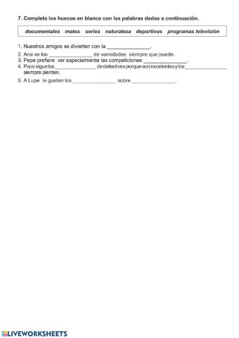 Tipos de programas televisivos