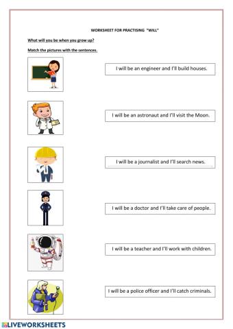 Will Predictions-Future Tense