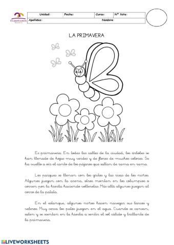 Lectura comprensiva 9 y 10