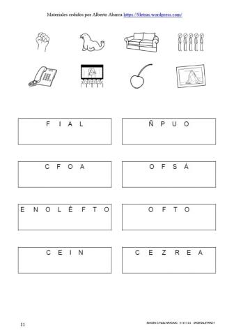 Conciencia une letras 11