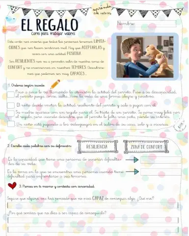 Corto el regalo (una pizca de educación)