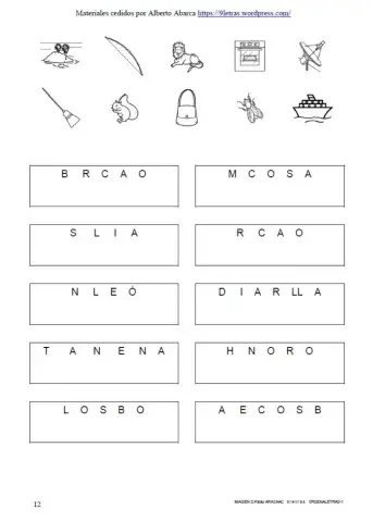 Conciencia une letras 12