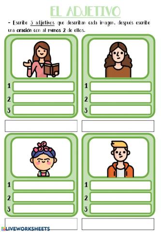 El adjetivo