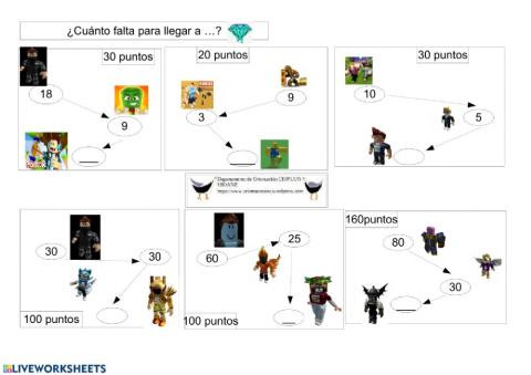 Resta: ¿cuánto falta?