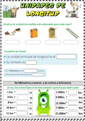 El metro y el kilómetro