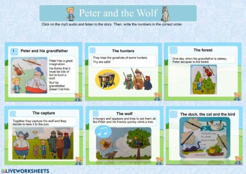 Peter and the Wolf Story
