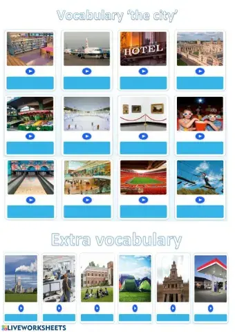 Vocabulary the city