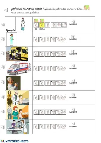 CUÁNTAS PALABRAS TIENE-profesiones 1
