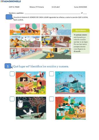 El sonido de cada lugar