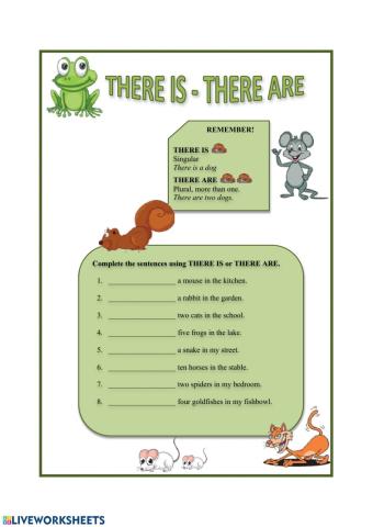 There is - there are